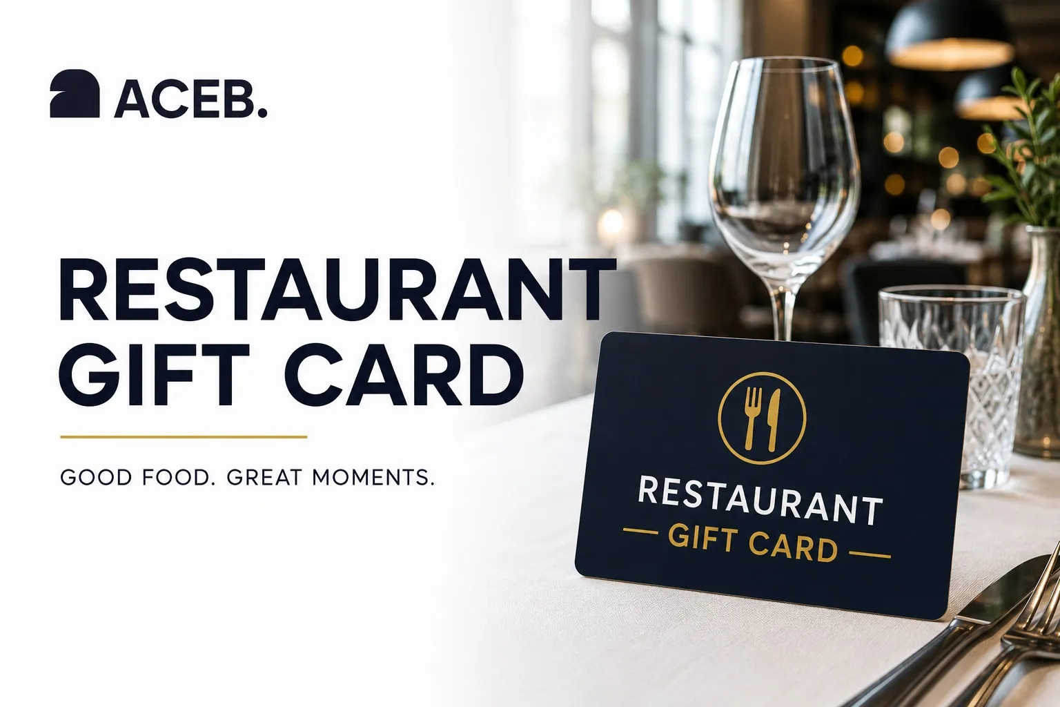 Restaurant gift card for dining during a Germany trip