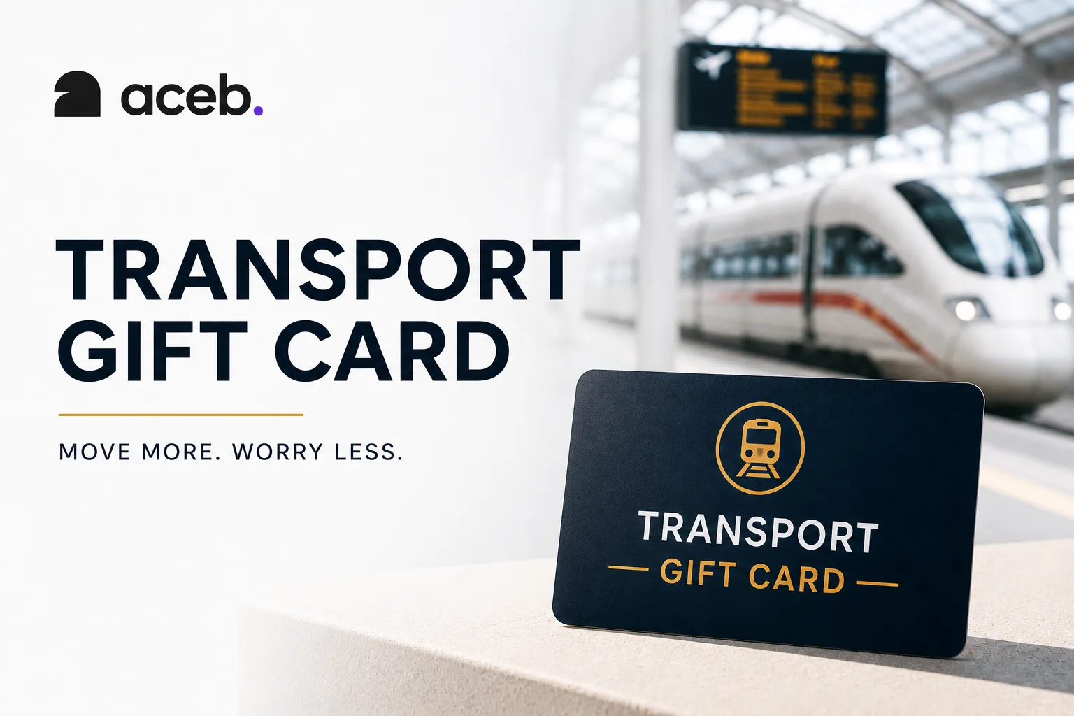 Transport gift card for travel between German destinations