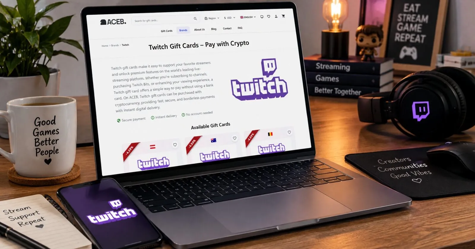 How Twitch Gift Cards Work: Uses, Gifting and Regions