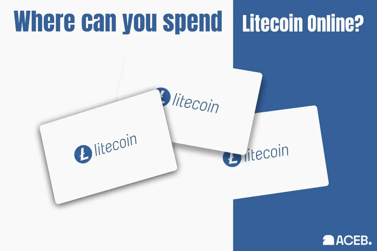 Litecoin gift cards showing where users can spend Litecoin online