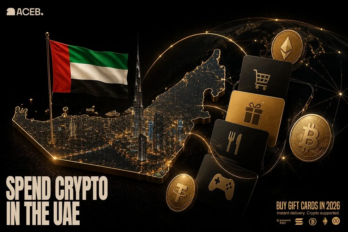 Spend Crypto in the UAE: Bitcoin, USDC & Gift Cards