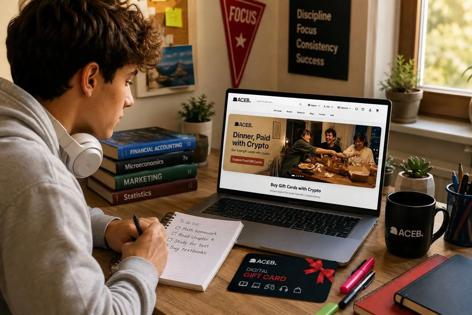 Back-to-School Gift Cards 2026 with Crypto