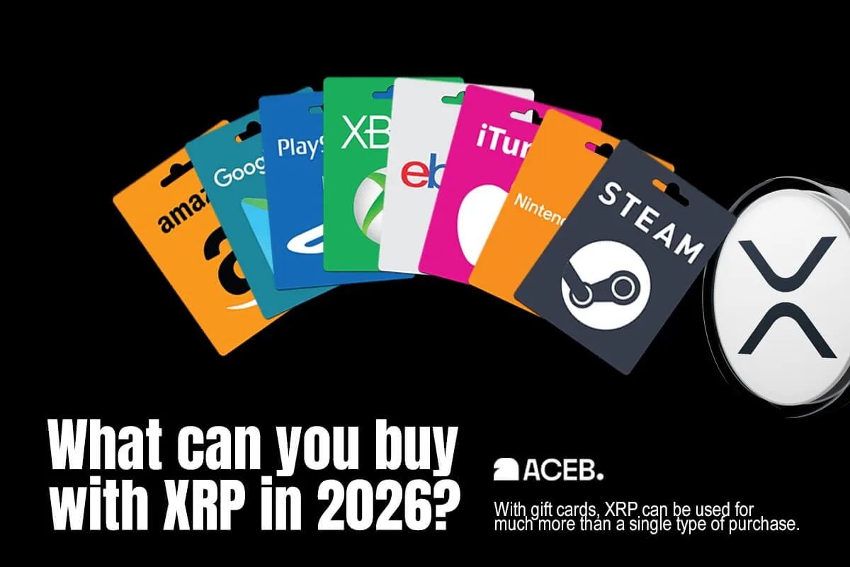 What you can buy with XRP using digital gift cards in 2026, including Amazon, Steam, Xbox, eBay, Apple and Nintendo.