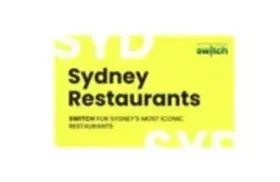 Sydney Restaurants Australia Gift Card
