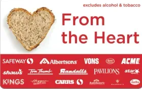 Albertsons [Heart] USA Gift Card