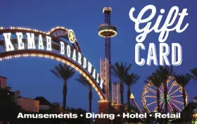 Kemah Boardwalk USA Gift Card