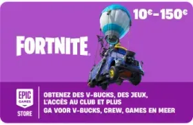 Epic Fortnite Wallet Belgium Gift Card