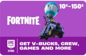 Epic Fortnite Wallet Ireland Gift Card