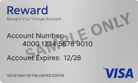 Prepaid Visa Reward USA Gift Card